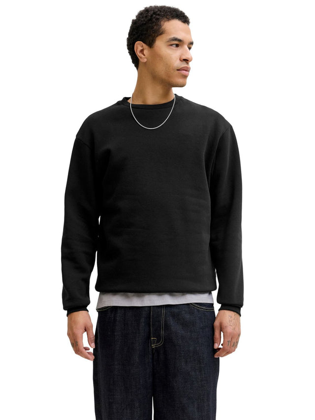 Jack & Jones Herren Sweatshirt JJEBRADLEY SWEAT CREW - Relaxed Fit