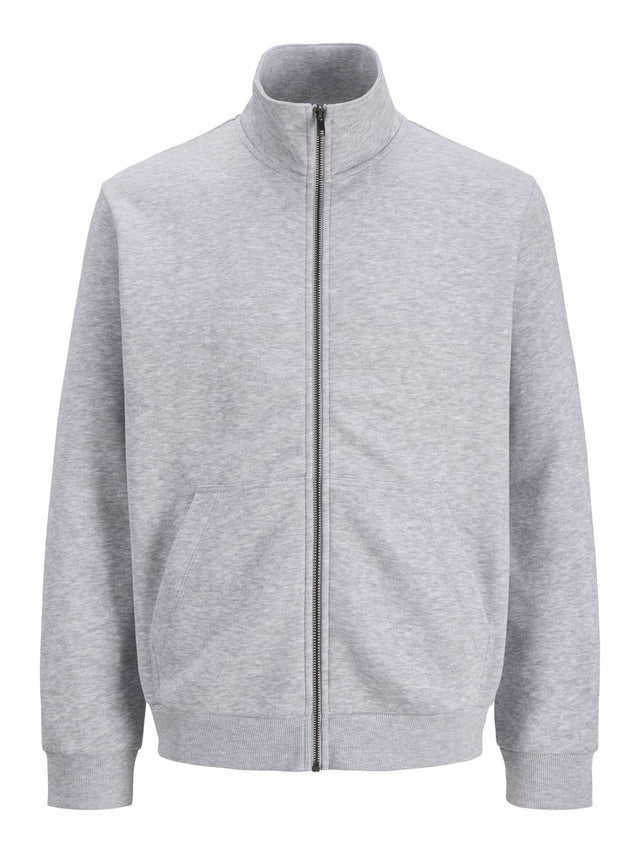 Jack & Jones Herren Sweatjacke  JJEBRADLEY SWEAT ZIP HN - Relaxed Fit