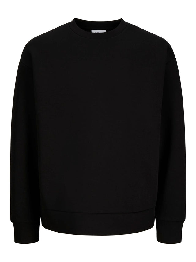 Jack & Jones Herren Sweatshirt JJEBARRON SWEAT CREW NECK - Relaxed Fit