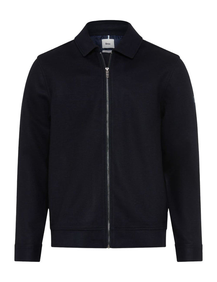 BRAX Herren Sweatjacke SANTIAGO - Regular Fit S -6XL Blau