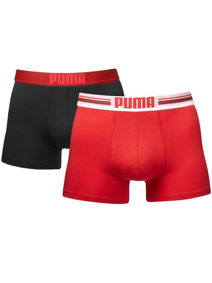 Puma Herren Boxershort PLACED LOGO BOXER 2er Pack