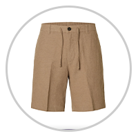 Leinenshorts