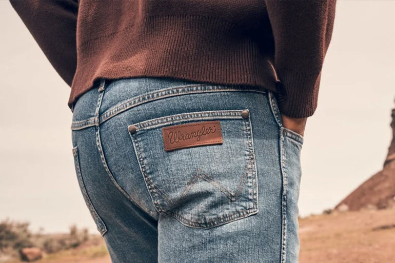 Mann-in-Wrangler-Jeans