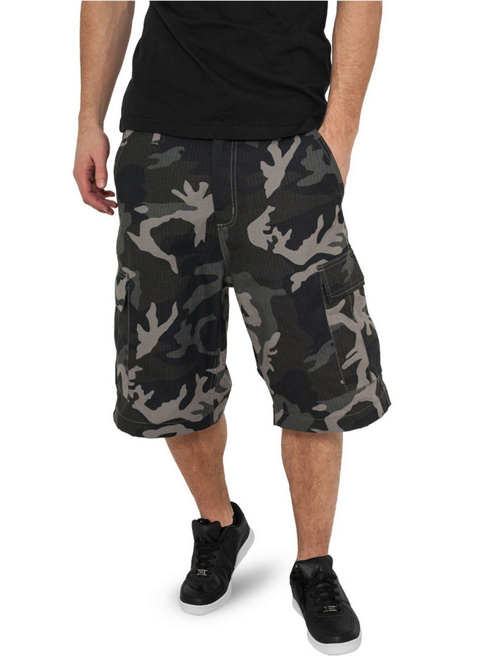 Short - Camouflage Cargo Shorts - regular/straight