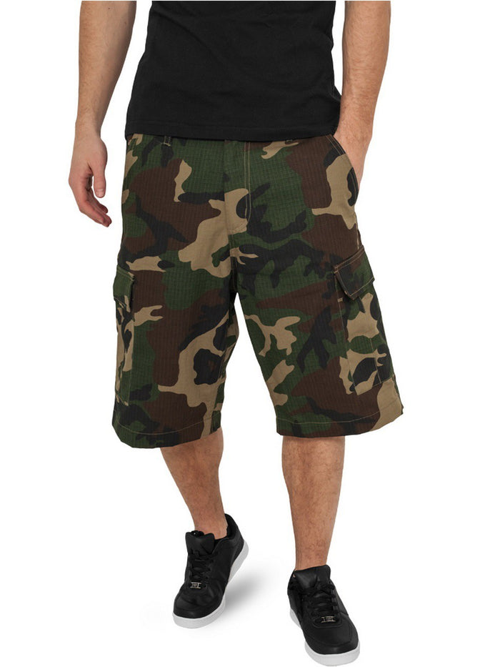 Short - Camouflage Cargo Shorts - regular/straight