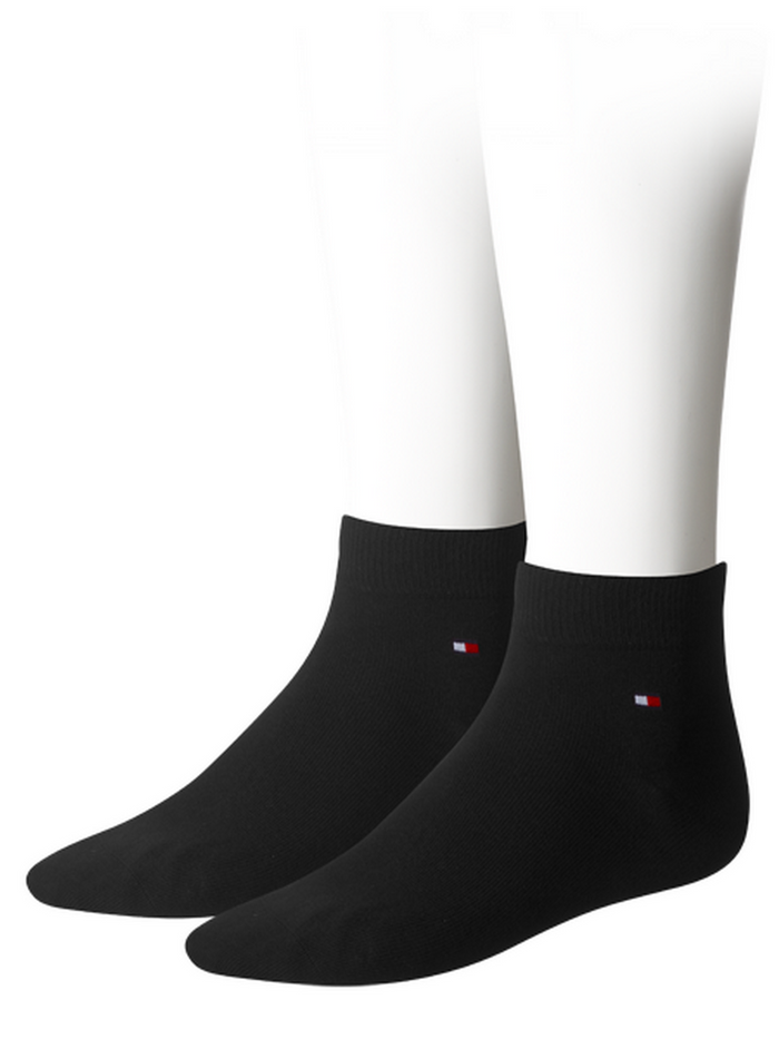 Tommy Hilfiger Herren Quarter Socken Flag - 2er Pack